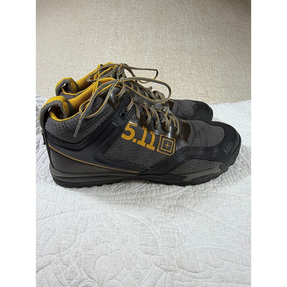 5.11 Tactical Men's Gray 12 Range Master High Top Tactical Outdoor Hiking Shoes - Picture 8 of 11